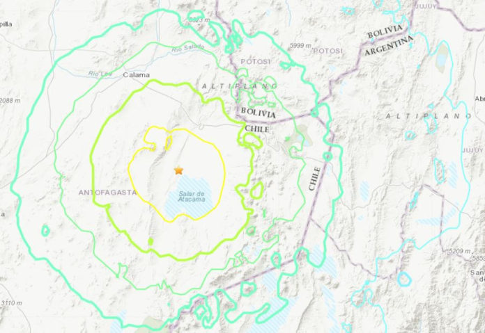 Magnitude 6.8 Earthquake Hits Chile